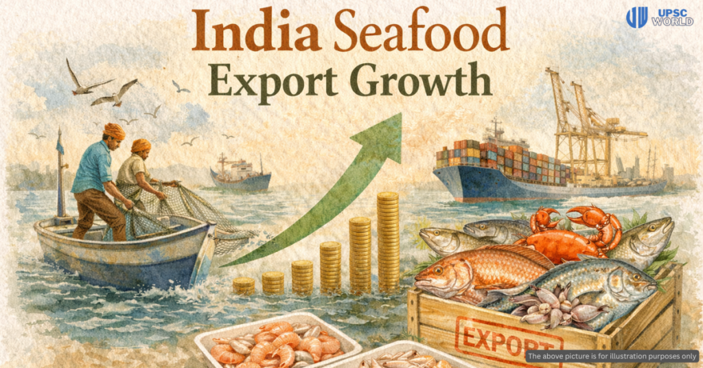 India Seafood Export Growth